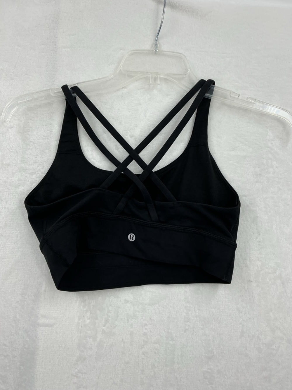lululemon athletica Black Strappy Back Sports Bra 807 - Picture 3 of 5